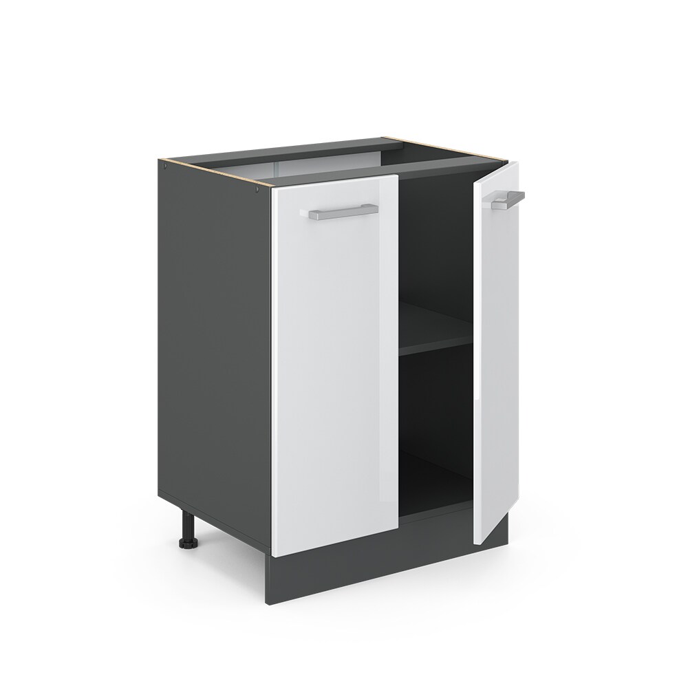 VICCO Küchenschrank Unterschrank 60 cm R-Line Anthrazit