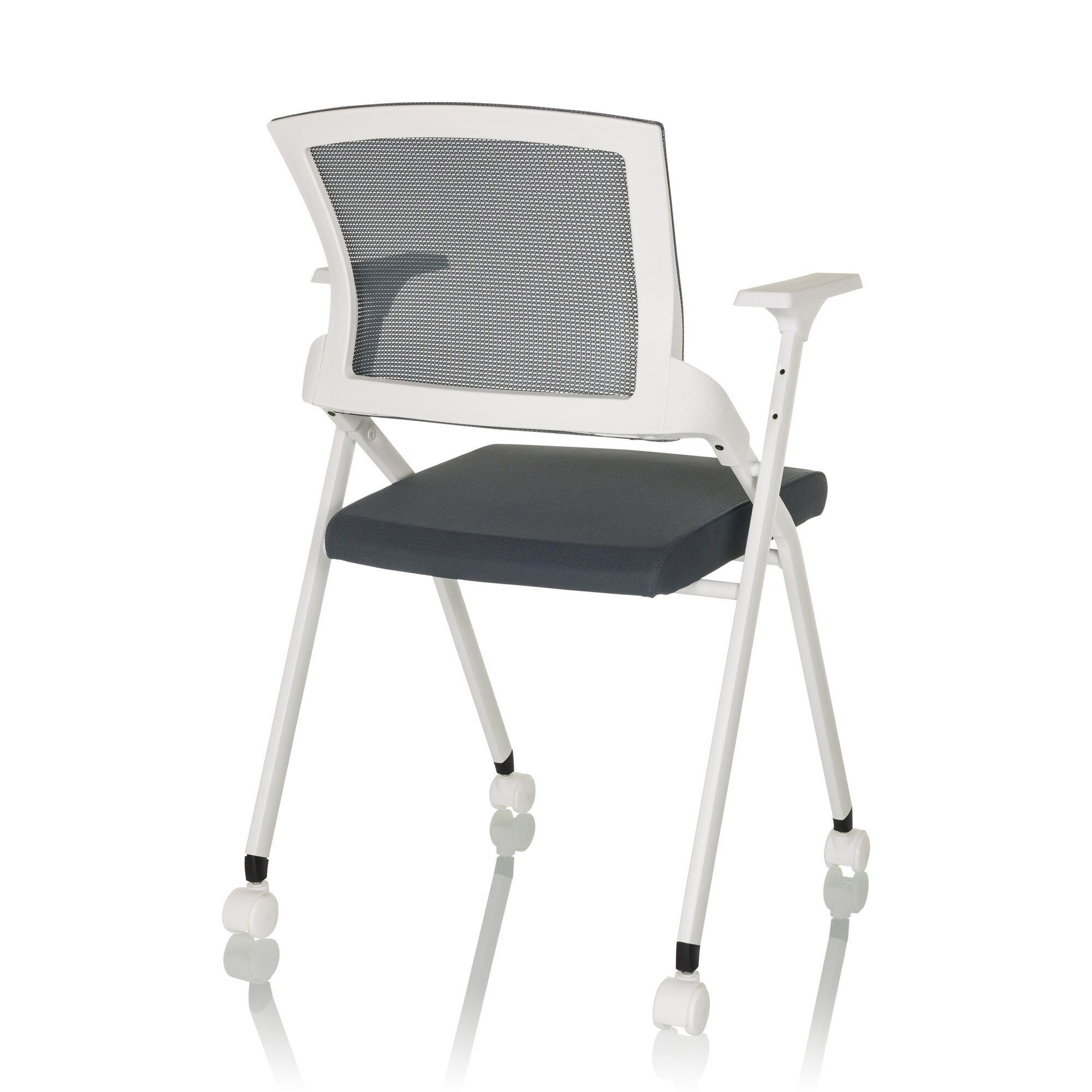 Klappstuhl PRIORITY II W Stoff/Netzstoff mit Armlehnen hjh OFFICE