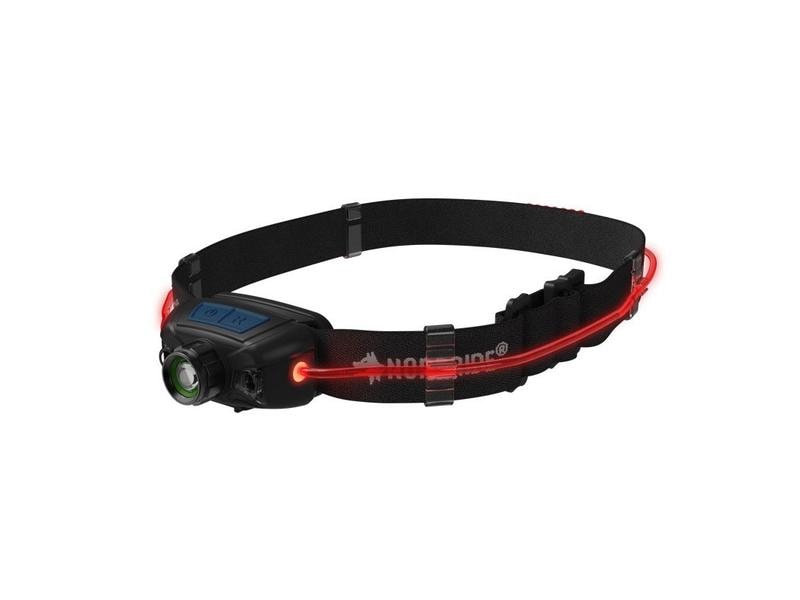 Nordride Stirnlampe LED Active Sport R, 330 Lumen, IP65, Sc Extraleichte Stirnlampe mit fokussierbarem Licht