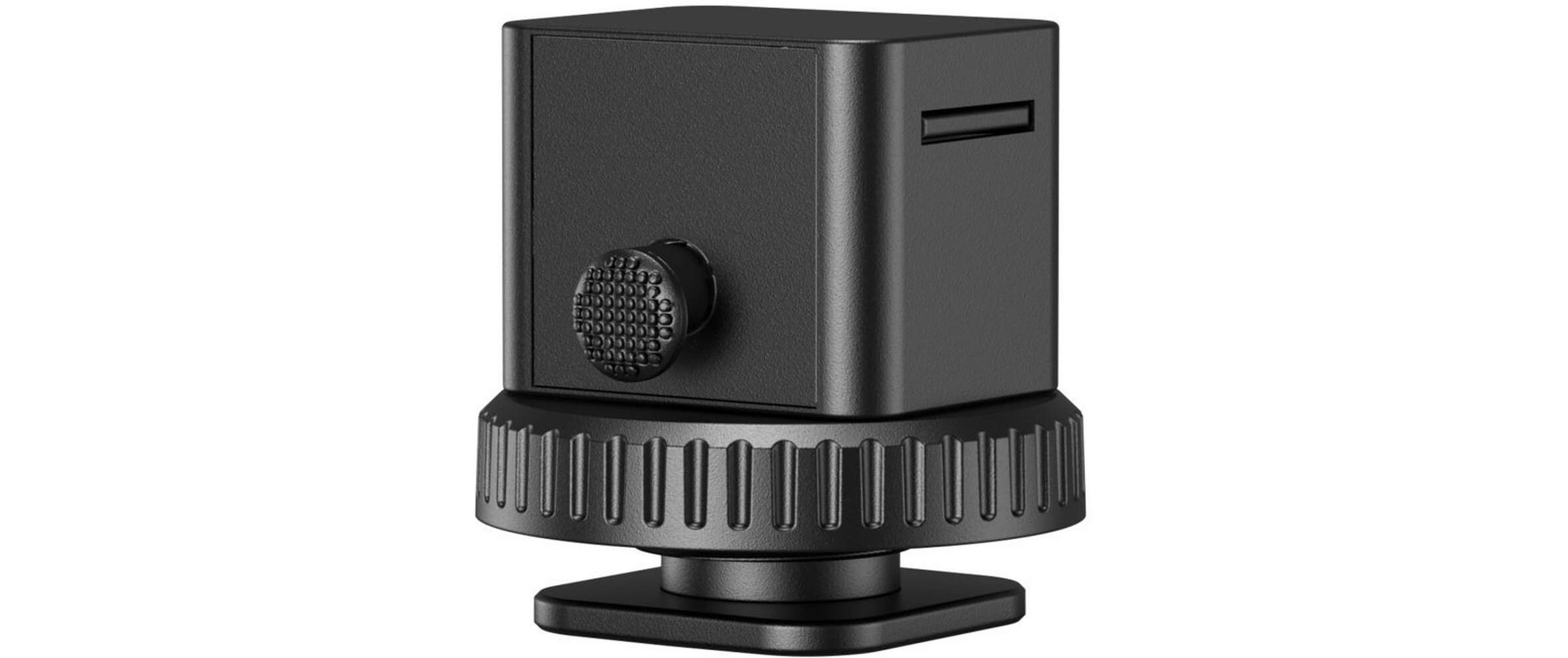 Vibe P108 Pro Mini-LED-Videoleuchte SchwarzSimuliert 2500K-6500K Tageslicht und bietet 12 Spezialeffekte