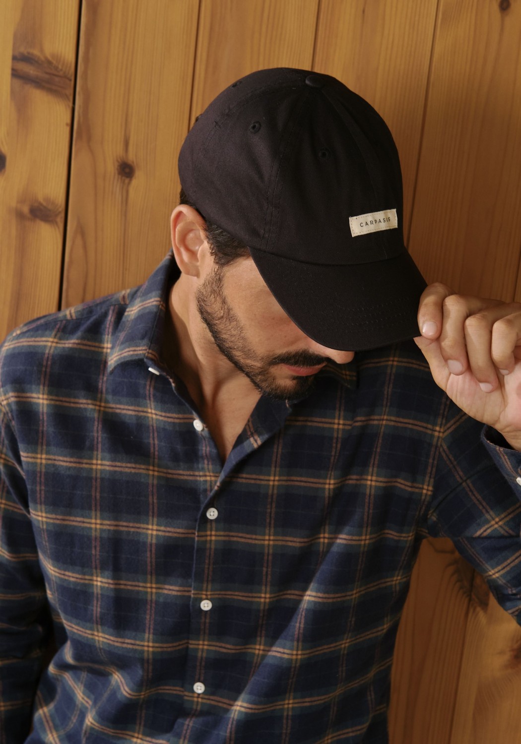 Carpasus Flanell-Hemd Castanio Check Marine