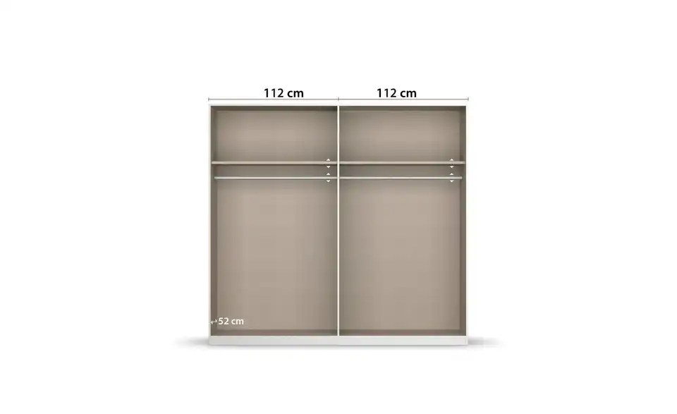 Drehtürenschrank Florenz 226 cm