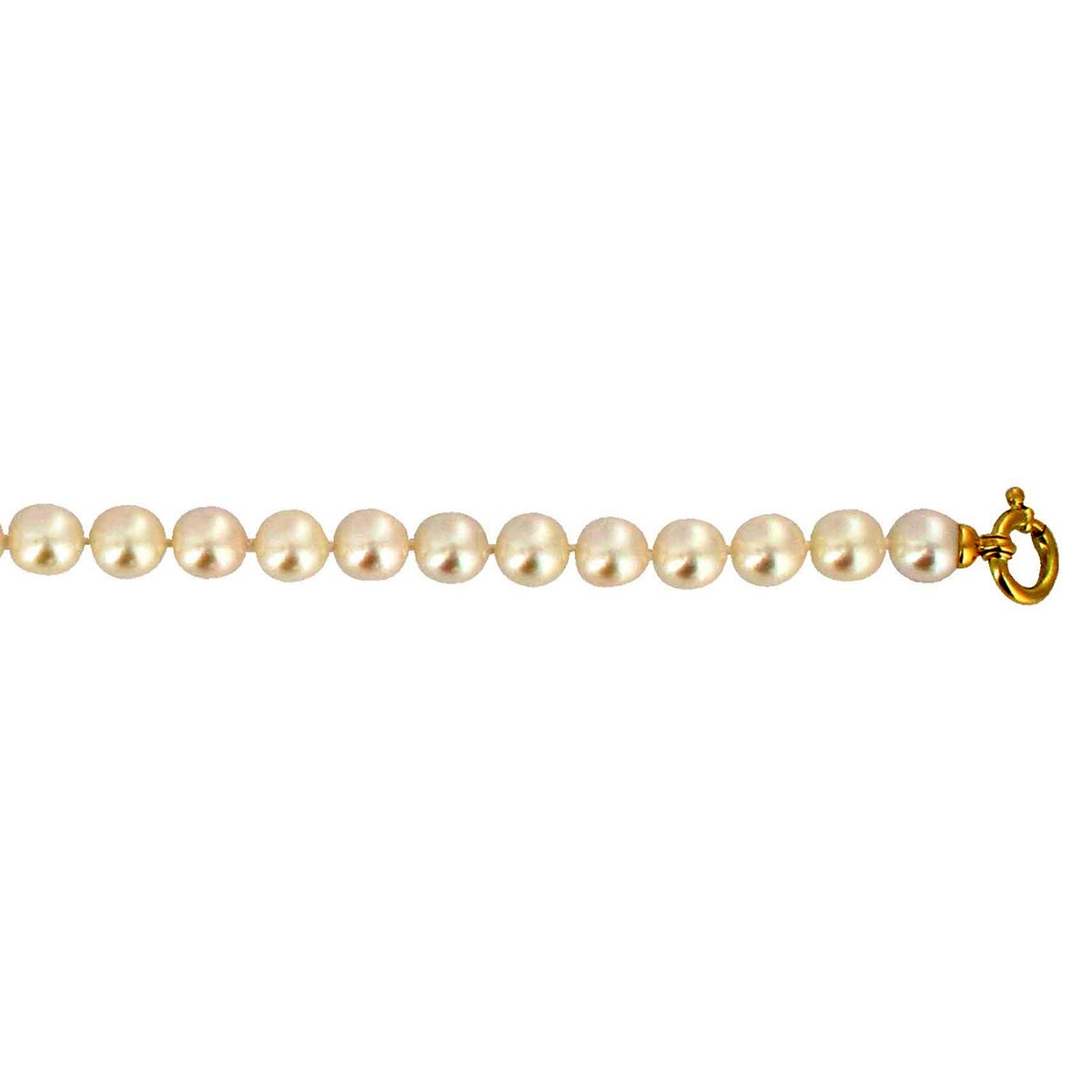 Collier Brillaxis 54 perles culture Akoya