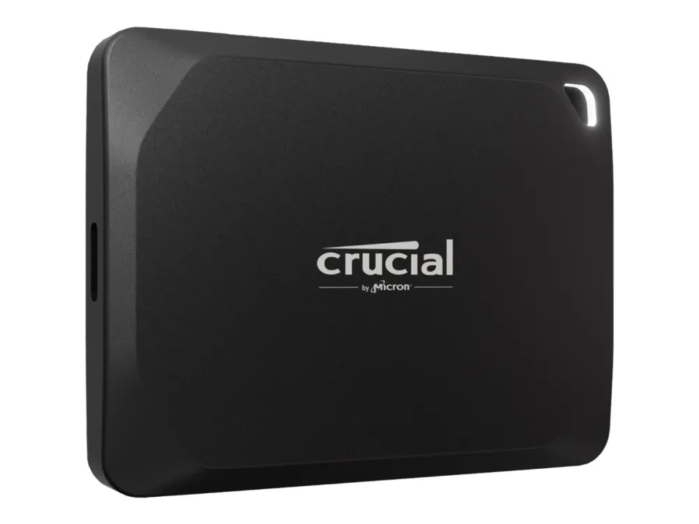 Crucial X10 Pro - SSD - krypteret - 2 TB - ekstern (bærbar) - USB 3.2 Gen 2 (USB-C stikforbindelse) - 256-bit AES
