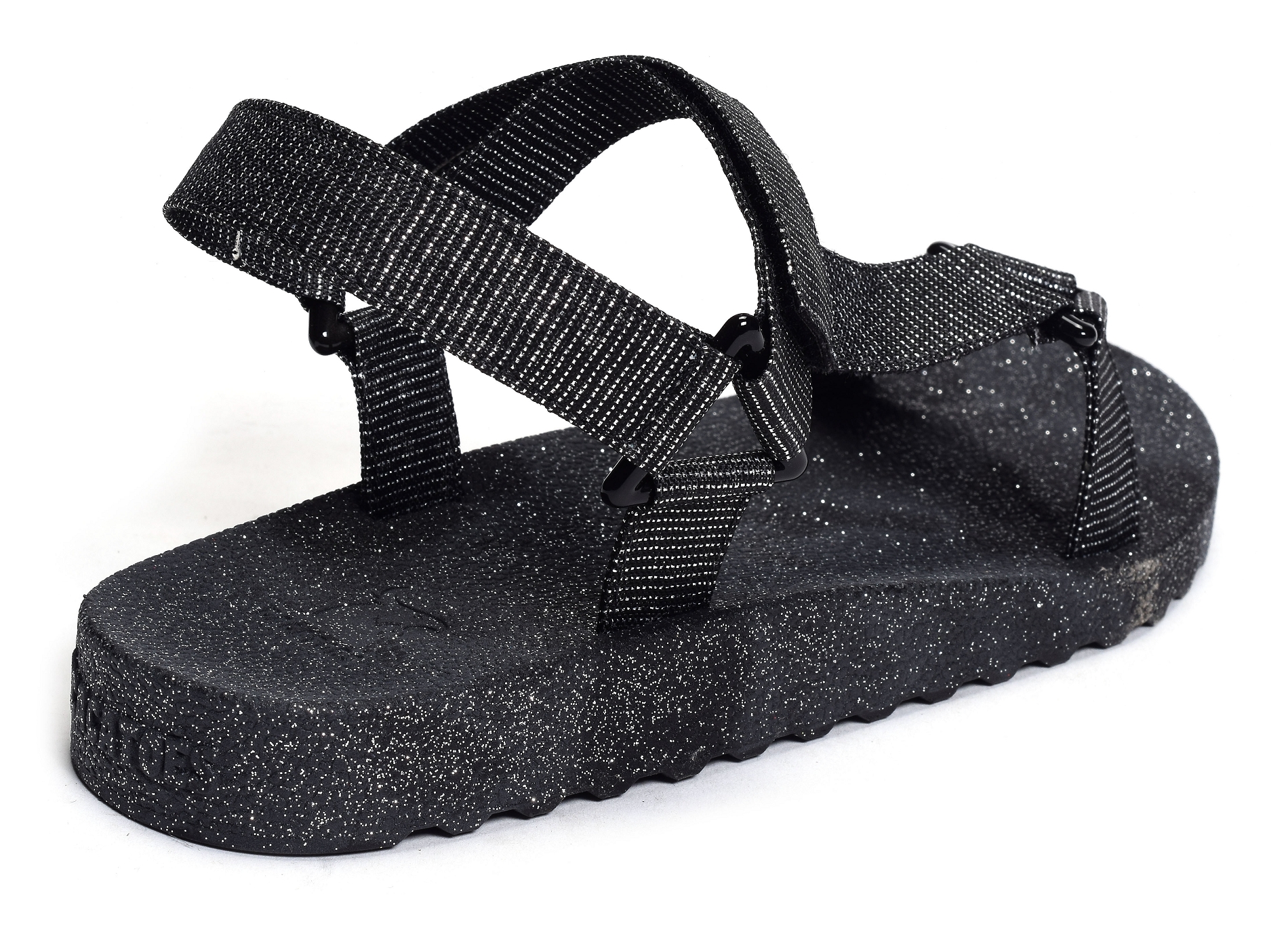 Manos glitter noir