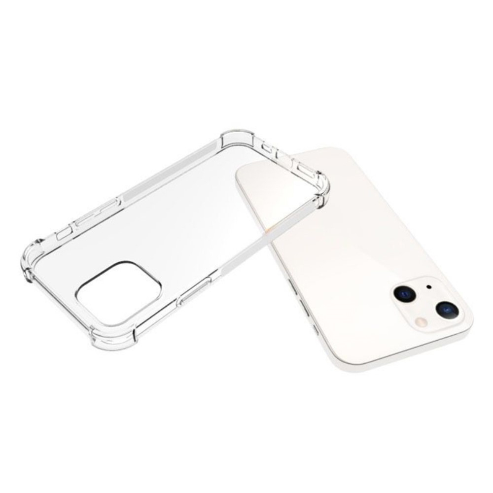 iPhone 13 Gummi Case Hülle Air Cushion Fallschutz - Transparent