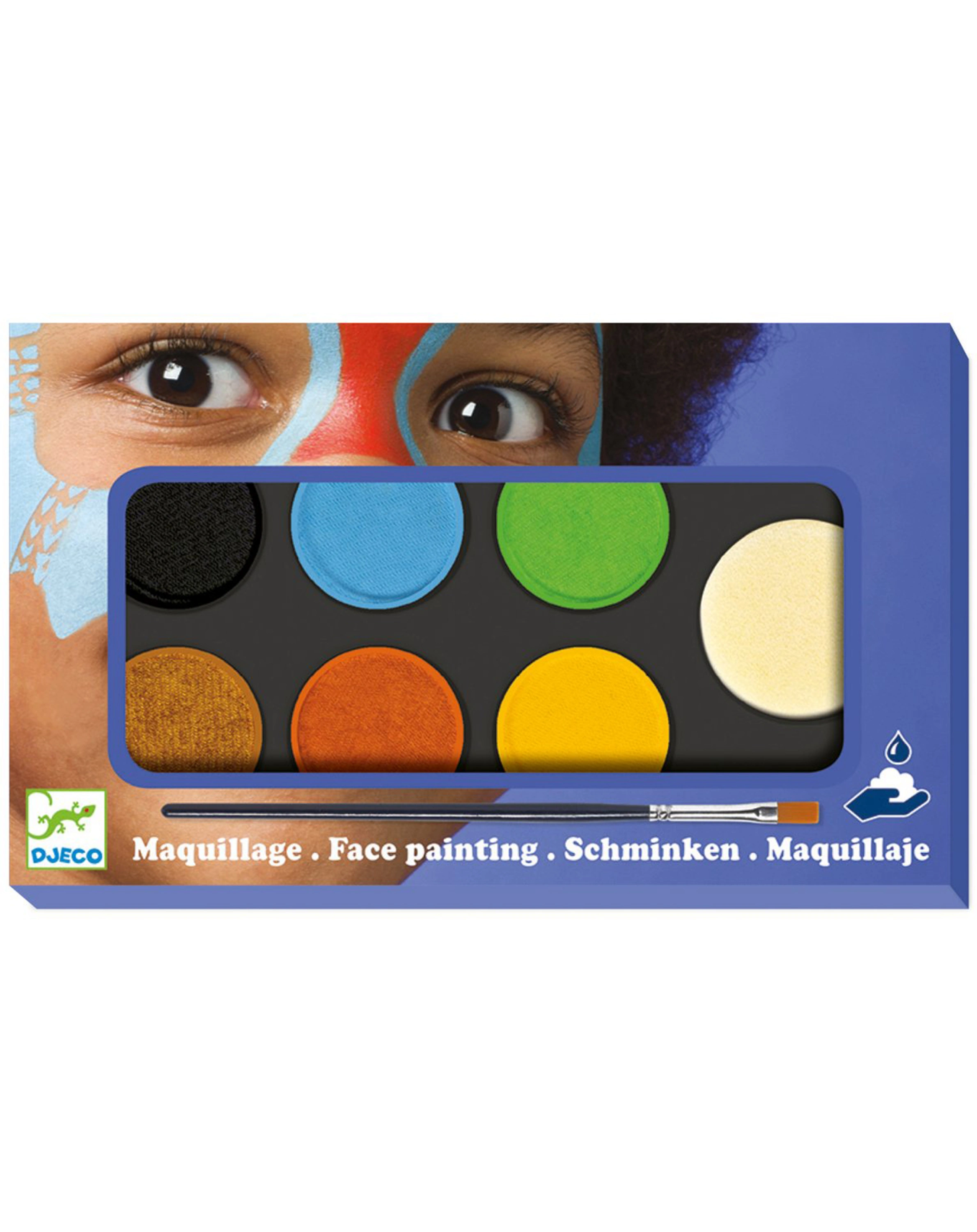 Schminkfarben NATURE 8-teilig