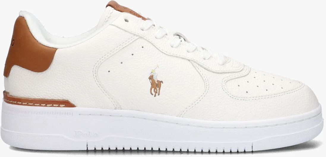 POLO RALPH LAUREN witte polo ralph lauren lage sneakers master court low top