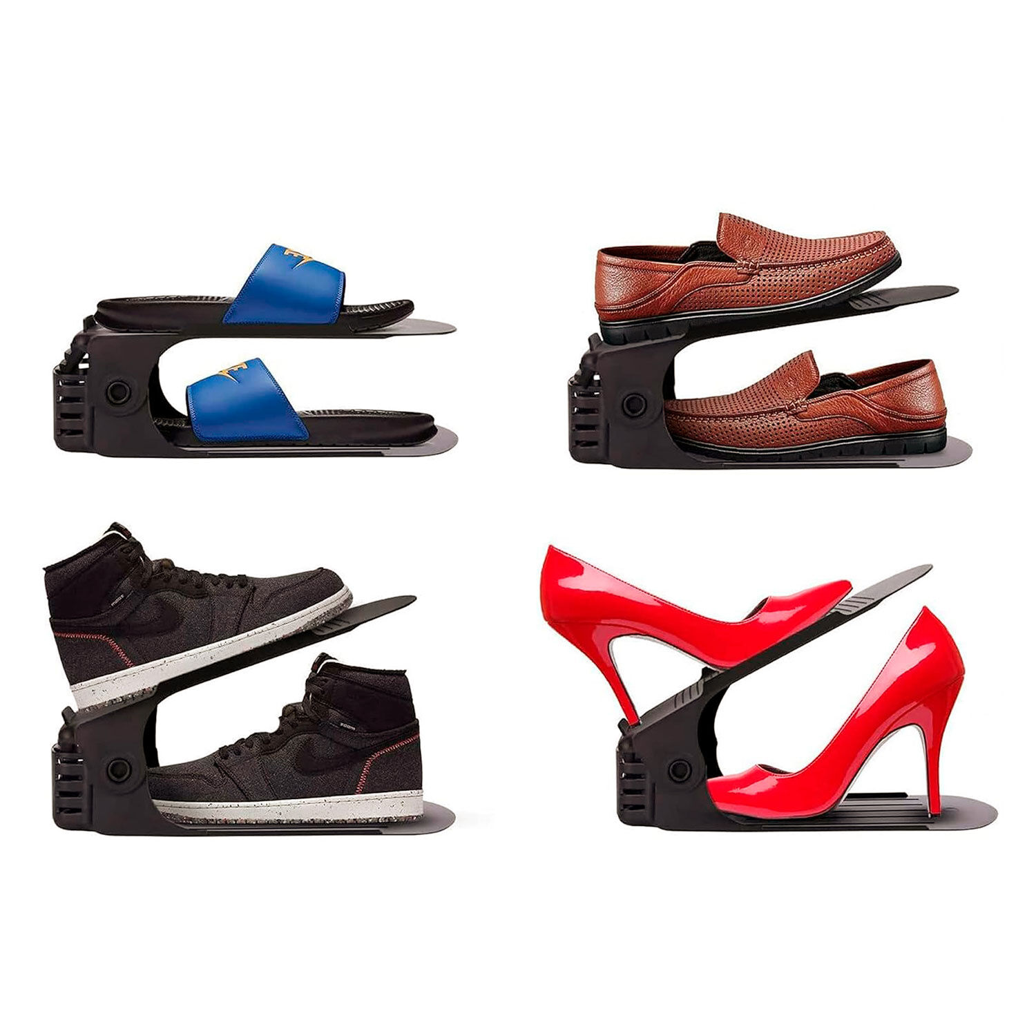 Schuh-Organizer in Schwarz