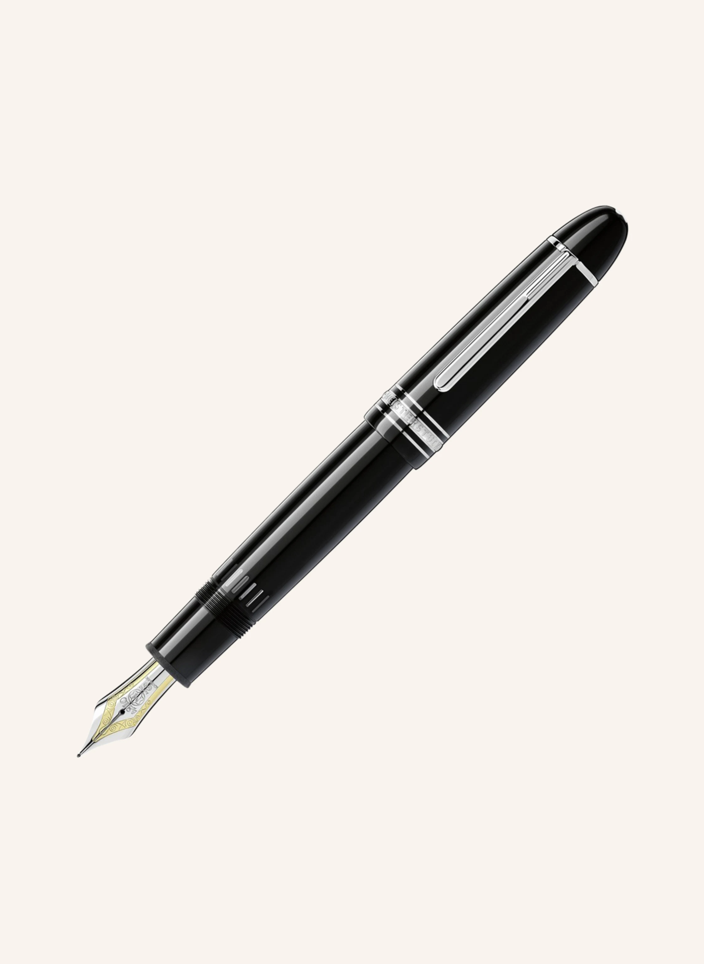 MONTBLANC Kolbenfüllfederhalter MEISTERSTÜCK PLATINUM LINE 149