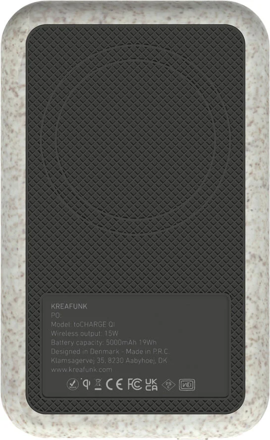 Kreafunk toCHARGE QI - CARE Beige
