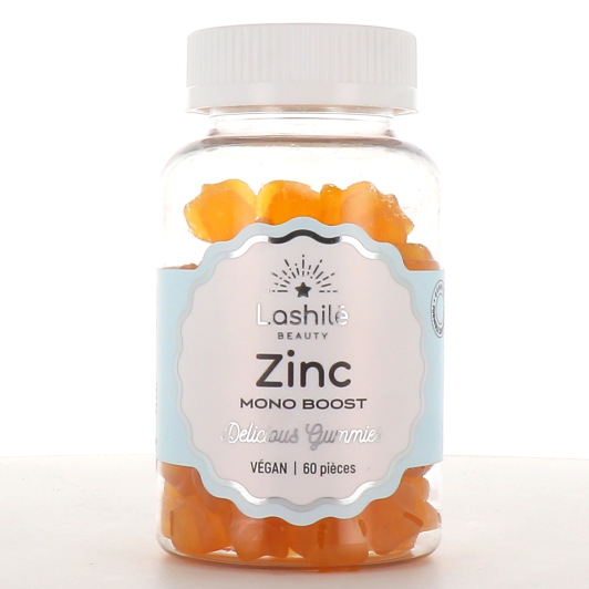 Lashile Zinc gummies - Complément alimentaire peau - Imperfections