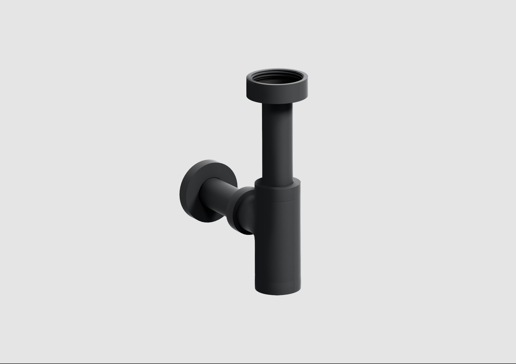 Clou Mini Suk fonteinsifon zwart mat