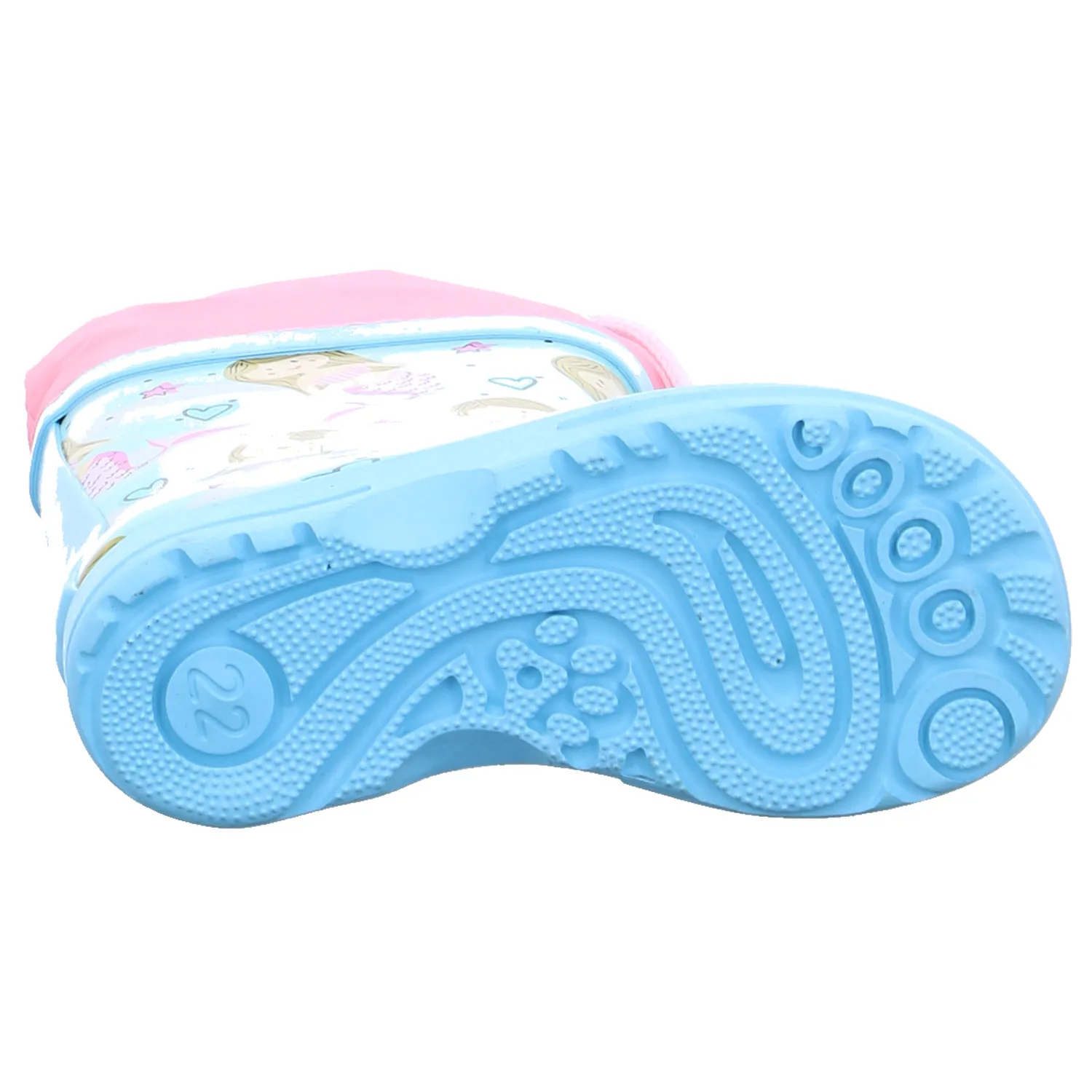 BECK Kinder-Gummistiefel Hellblau Synthetik