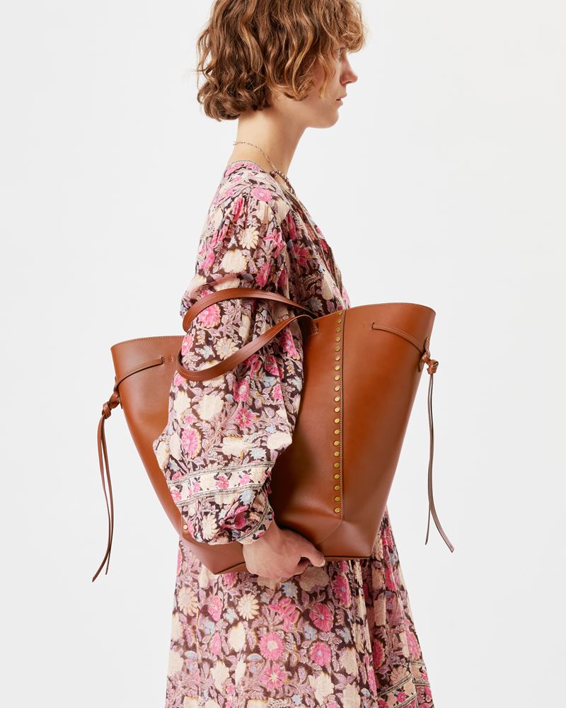 SAC PORTÉ ÉPAULE EN CUIR OSKAN TOTE