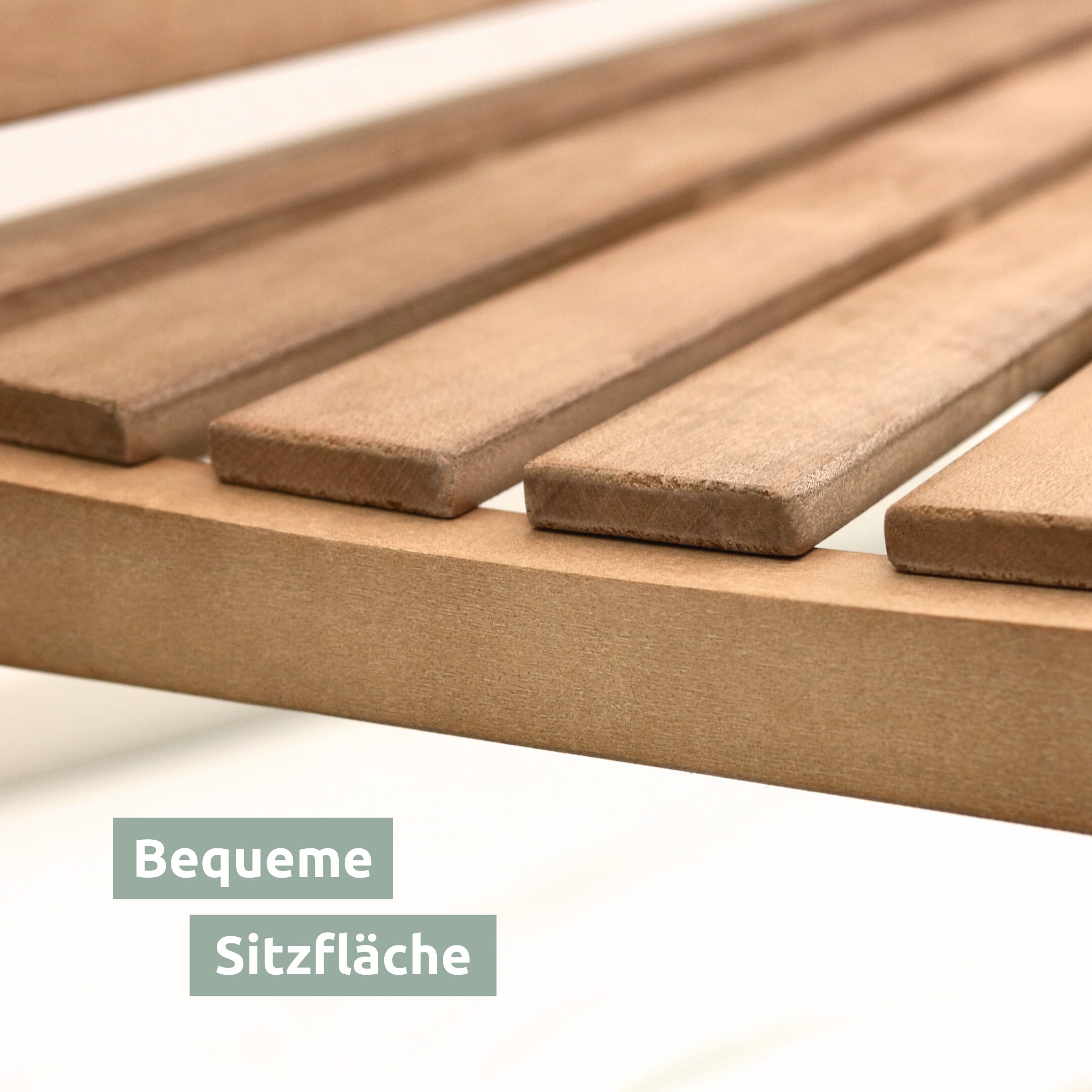 holz4home® Gartenbank aus Holz mit Schutzabdeckung und Gartenhandschuhen | 150cm