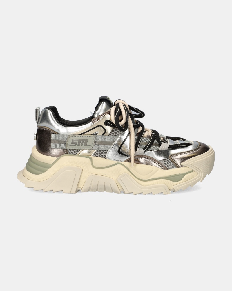 Steve Madden Kingdom-E Lage sneakers  - zilver