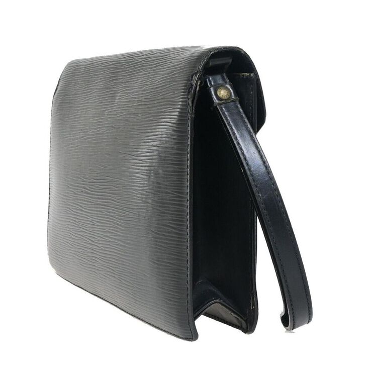 Louis Vuitton Vintage Louis Vuitton Clutch Black