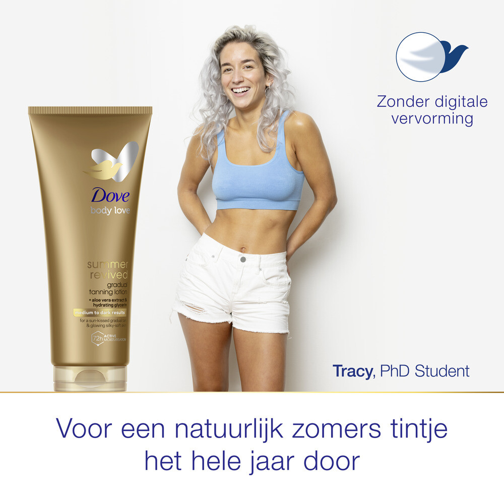 6x Dove Zelfbruinende Bodylotion Summer Revived Medium-Dark200 ml