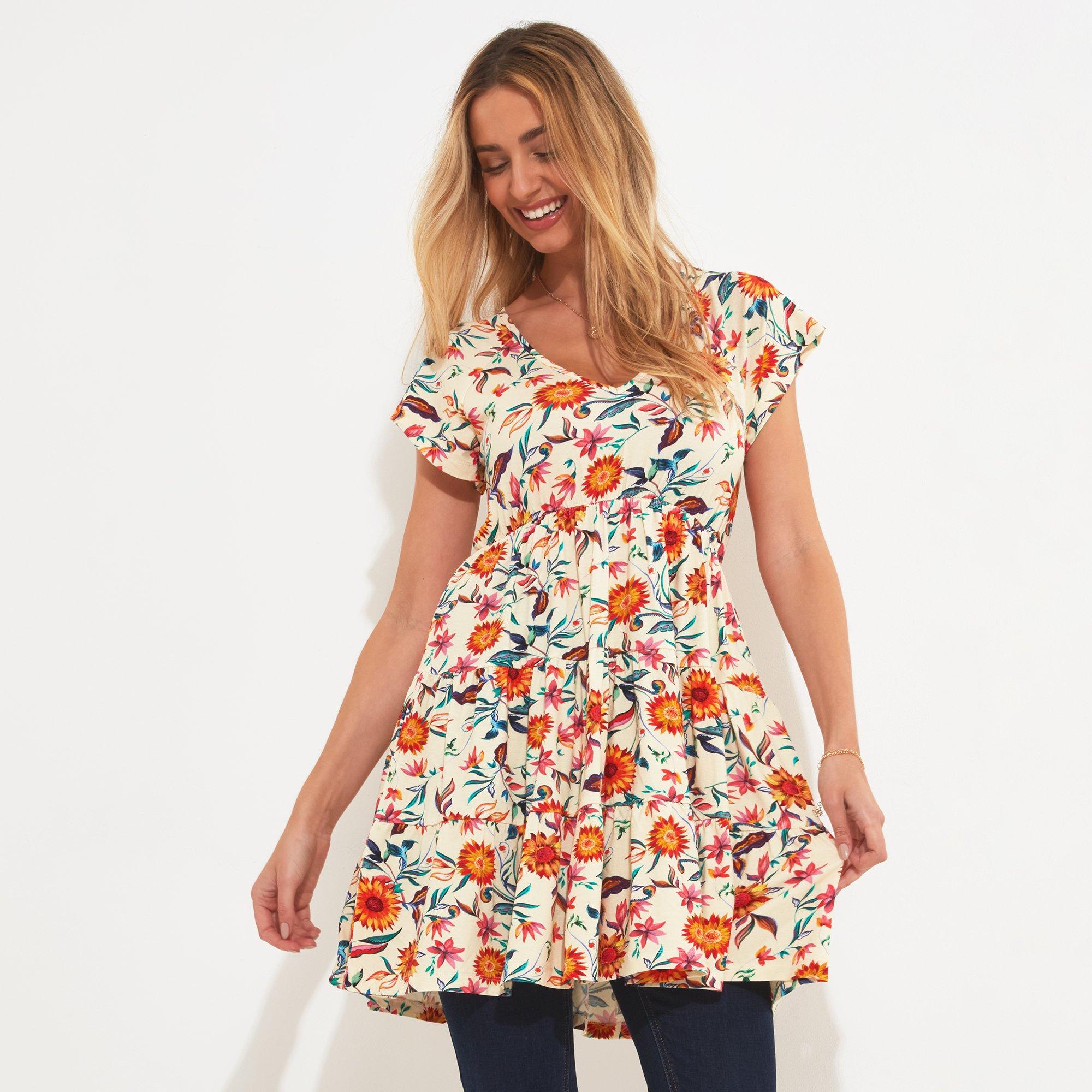 Joe Browns Ladies Multi Floral Tunic