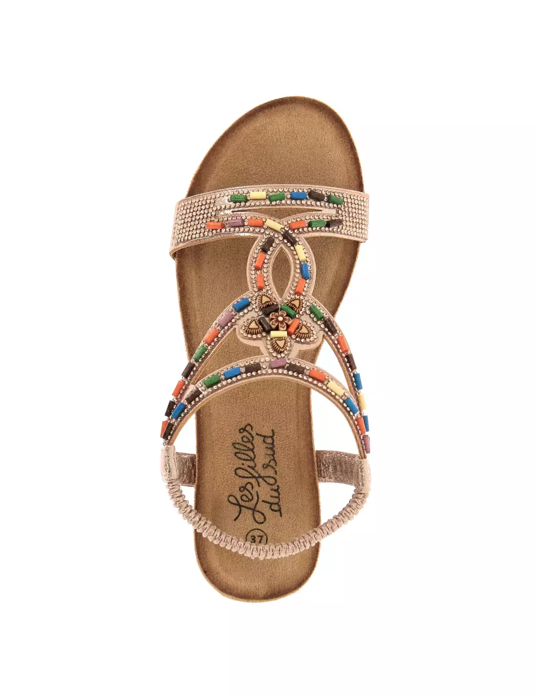 LES FILLES DU SUD XHL230519-17 - Sandales & nu-pieds Gold