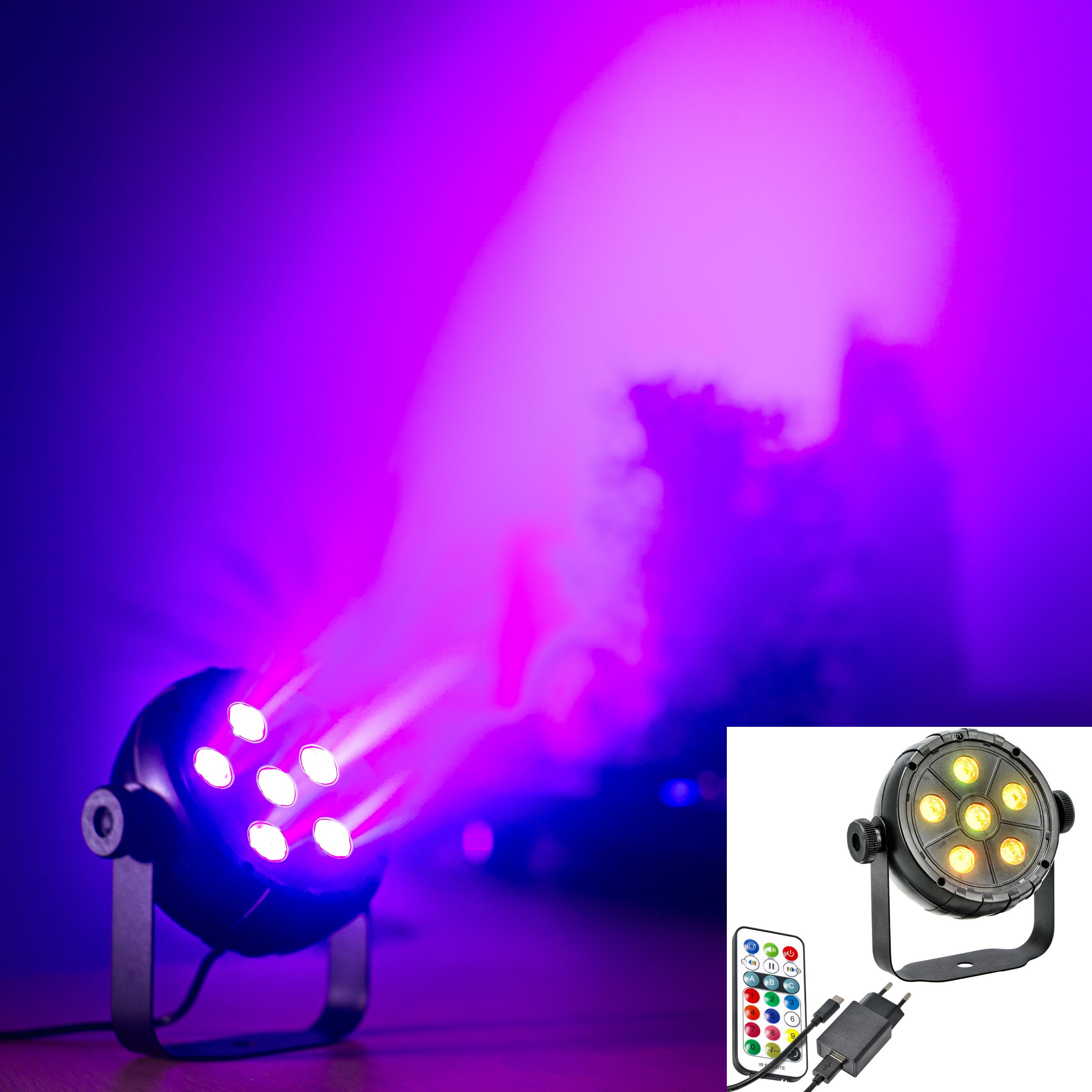 Ayra DanceFX Showtime Spot USB RGB LED spotlight