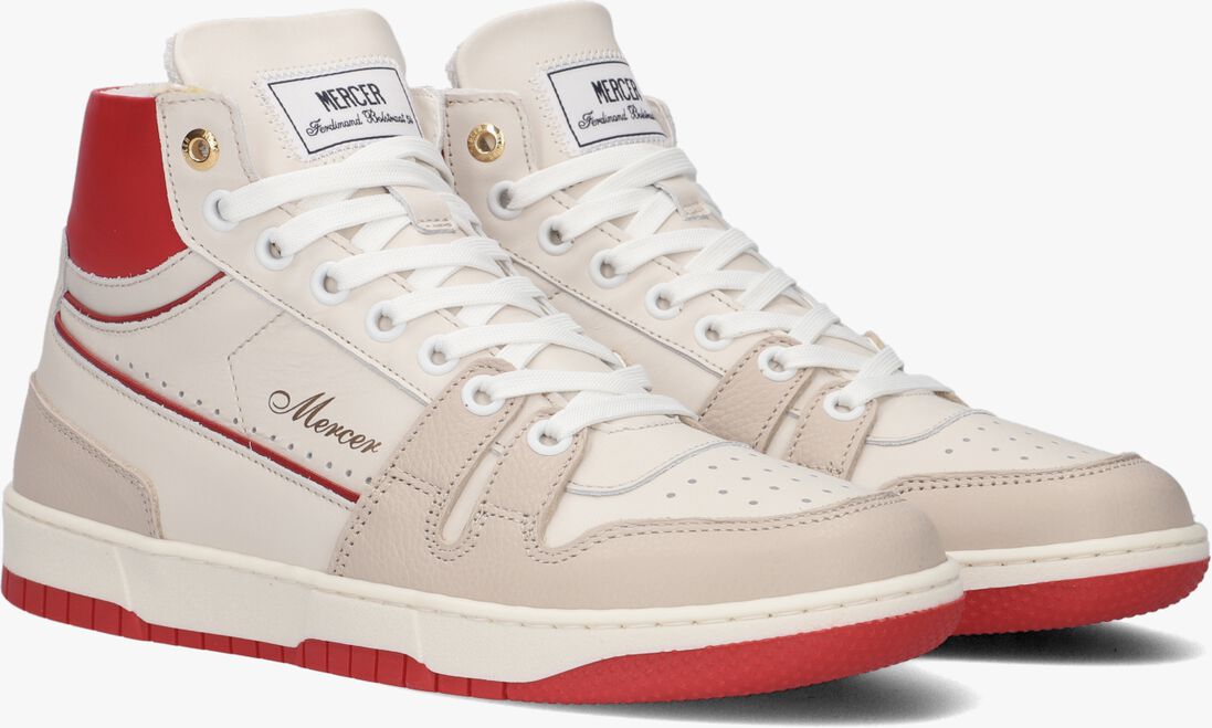 MERCER AMSTERDAM witte mercer amsterdam hoge sneaker the brooklyn high