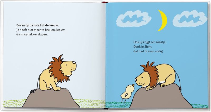 Boek met naam en foto - 100 kusjes voor het slapengaan - Softcover