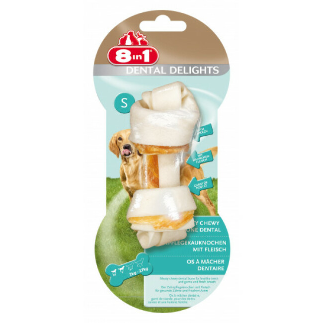 Os à mâcher au poulet 8 in 1 Dental Delight