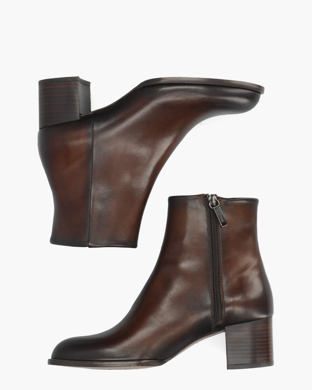 Magnanni 24900 Donkerbruin Dames Enkelboots