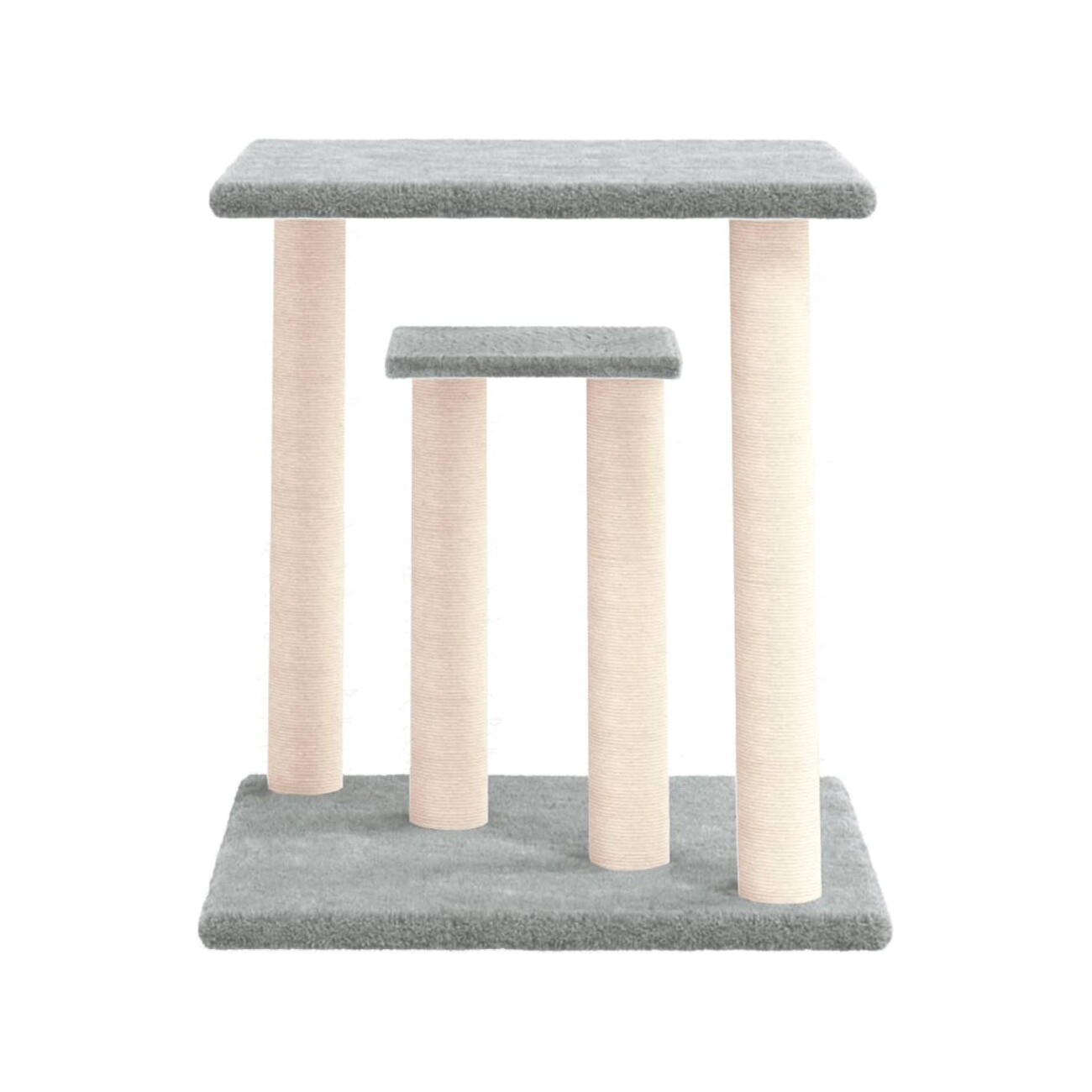 VidaXL Kratzsäule grau