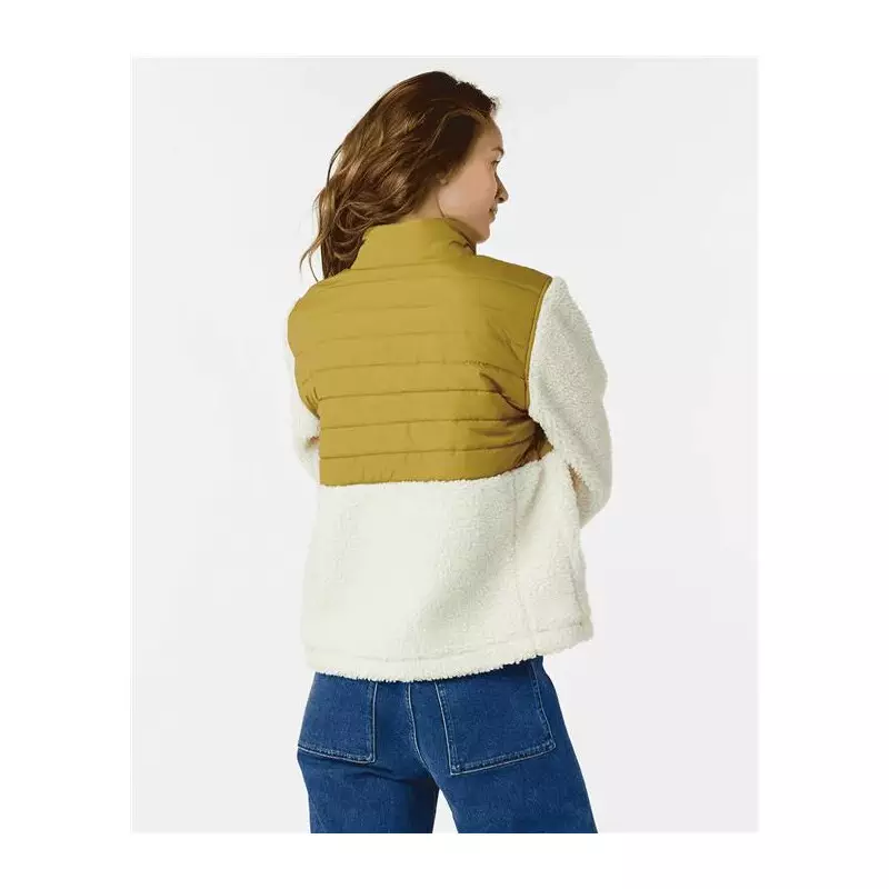 Veste femme RIPCURL Anti-Series Anoeta Fleece Zt Khaki