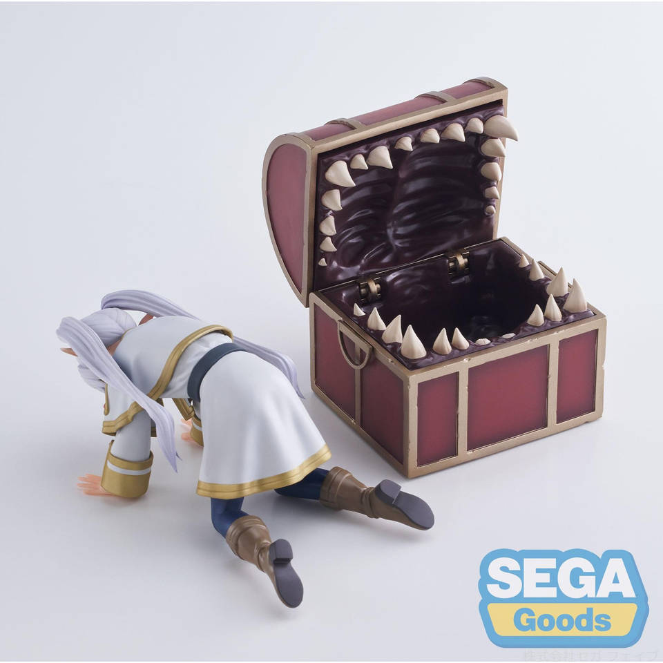 Frieren Beyond Journey's End figuur Frieren in Mimic schatkist