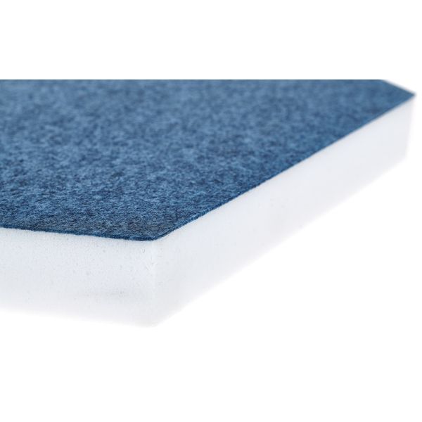 t.akustik Hexagon Melamine Light Blue 25