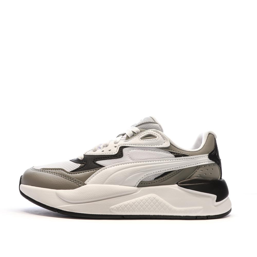 Puma Baskets Blanc/Gris Garçon Puma X-Ray Speed