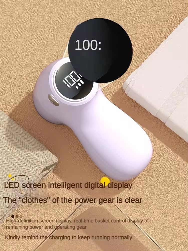 HOMTEC - USB oplaadbare pluizenverwijderaar