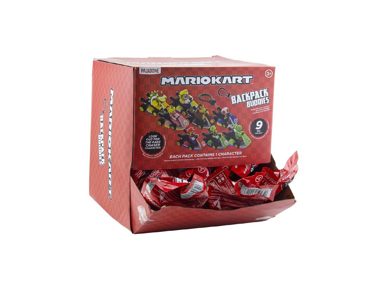 BACKPACK BUDDIES MARIO KART MODELOS SORTIDOS