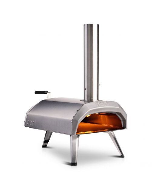 Ooni Pizzaoven Karu - Buitenkeuken - 77x40x80 cm 12 kg Zilver Hout Of Houtskool Gestookt