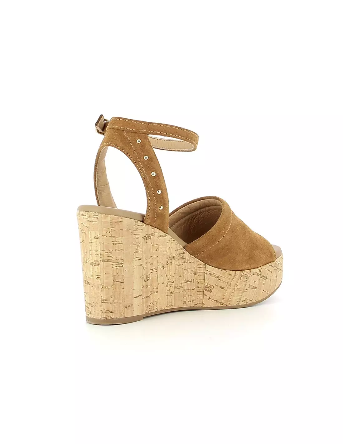 NEROGIARDINI E307663D - Sandales & nu-pieds Velourtobacco