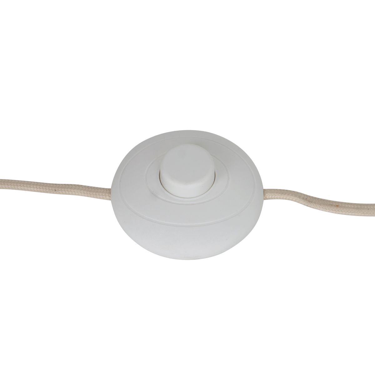 Retro vloerlamp beige met mat glas - Fedde