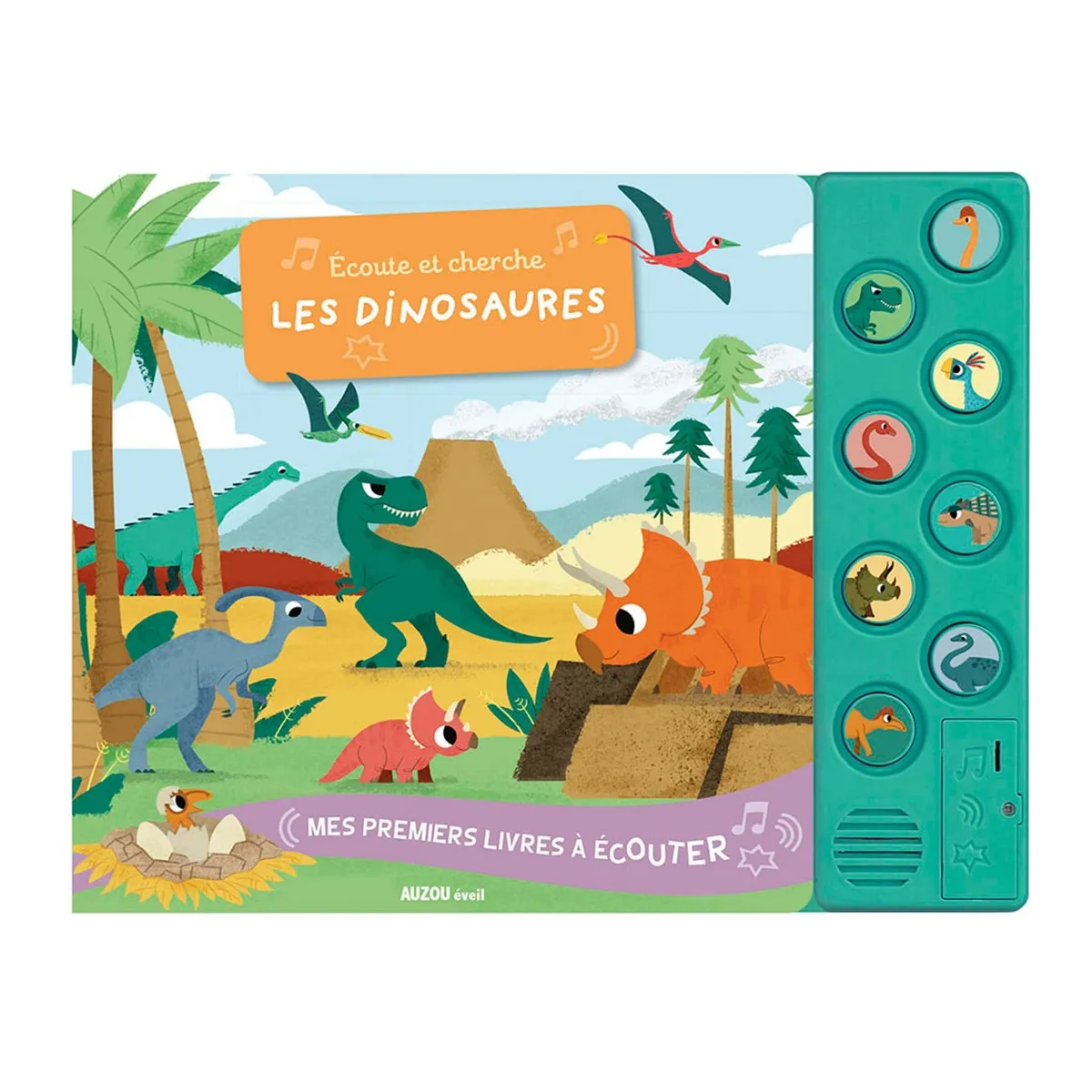 Auzou Écoute et Cherche - Les Dinosaures