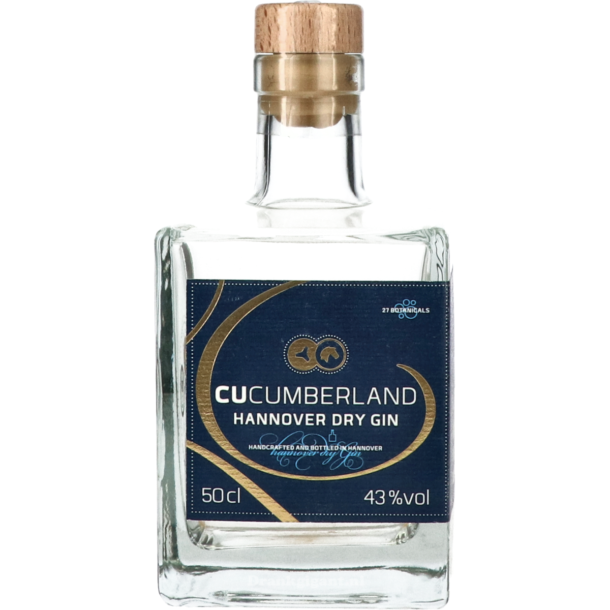Cucumberland Hannover Dry Gin 50 cl