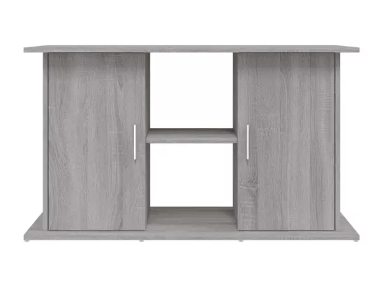 Support pour aquarium sonoma gris 101x41x58cm bois d'ingénierie