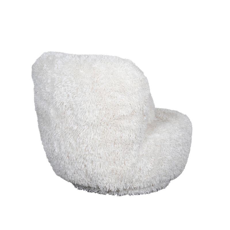 Fluffy draaifauteuil
