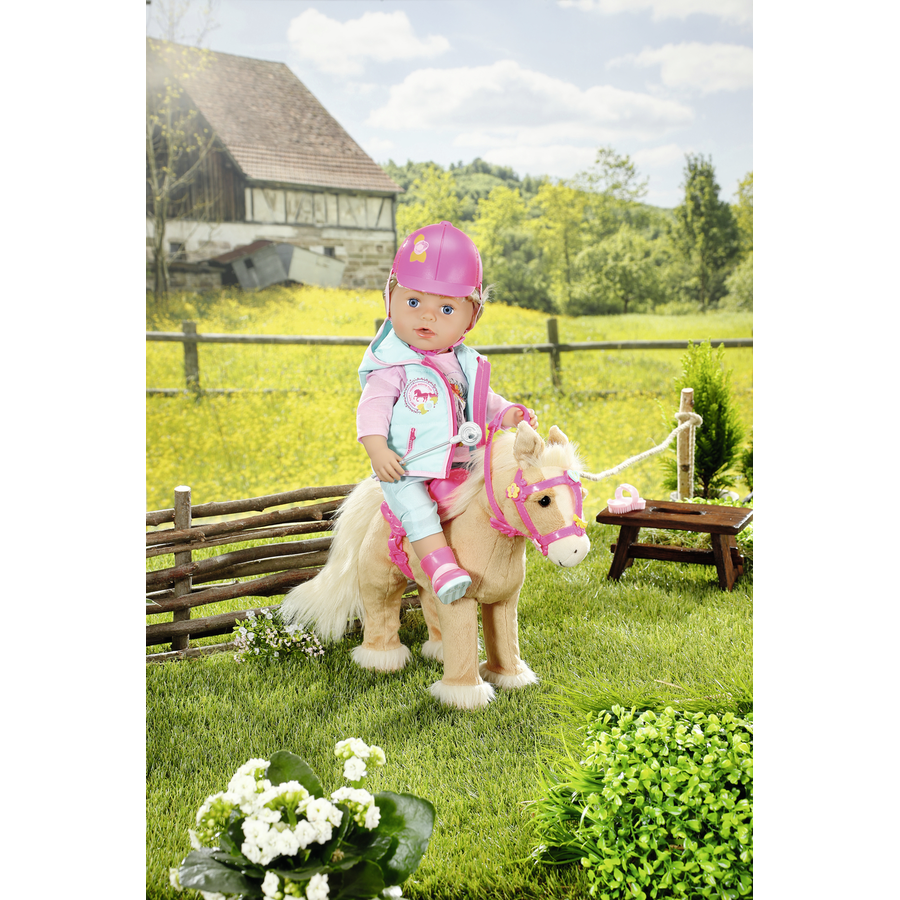 Zapf Creation BABY born® Deluxe Puppen Reiter Outfit 43 cm