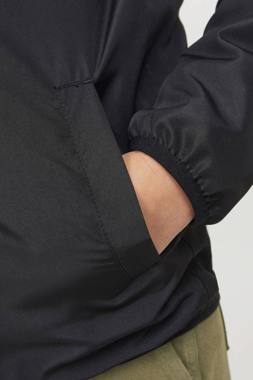 JACK & JONES softshell jas zomer JJOLIVER zwart