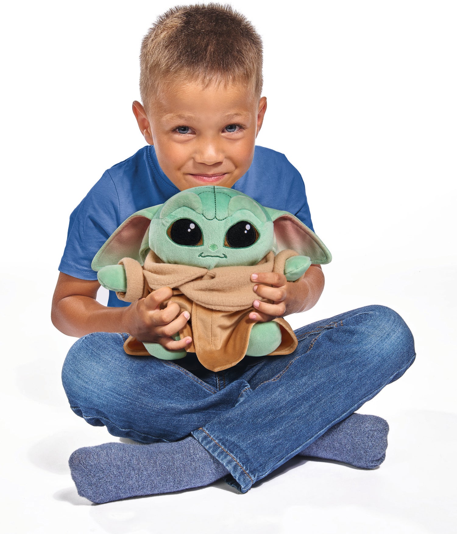 Disney knuffel Star Wars baby yoda groen 18 x 10 x 25 cm