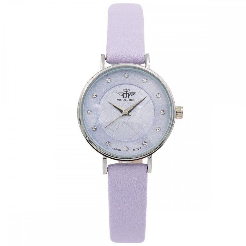 Montre Femme M. JOHN bracelet Cuir Violet