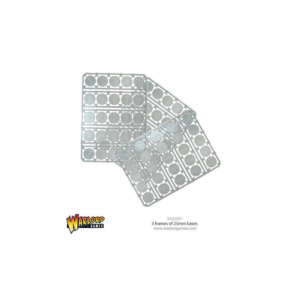 Socles 25mm Ronds (x75)