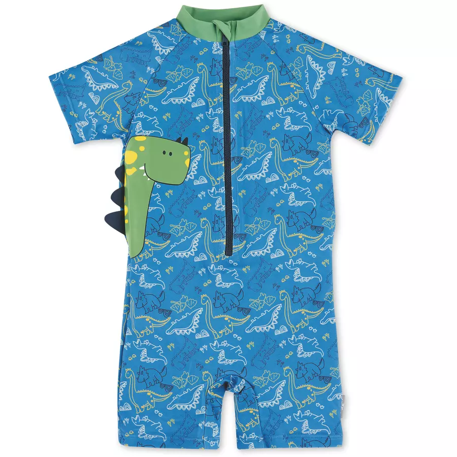 Sterntaler Schwimmanzug Dino blau